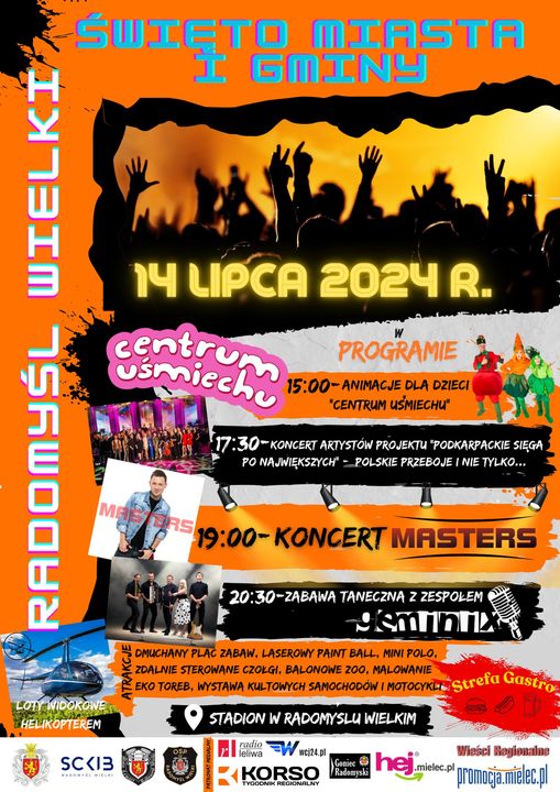 Plakat Święta Miasta i Gminy Radomyśl Wielki