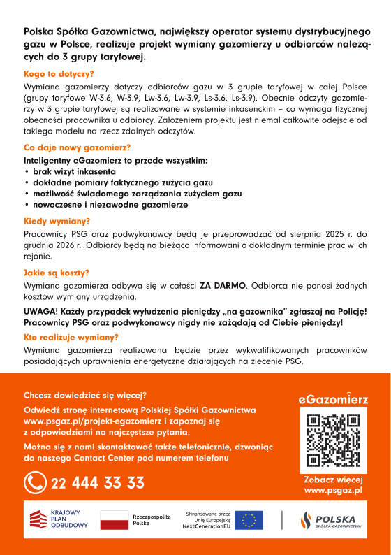 Plakat na temat wodomierzy