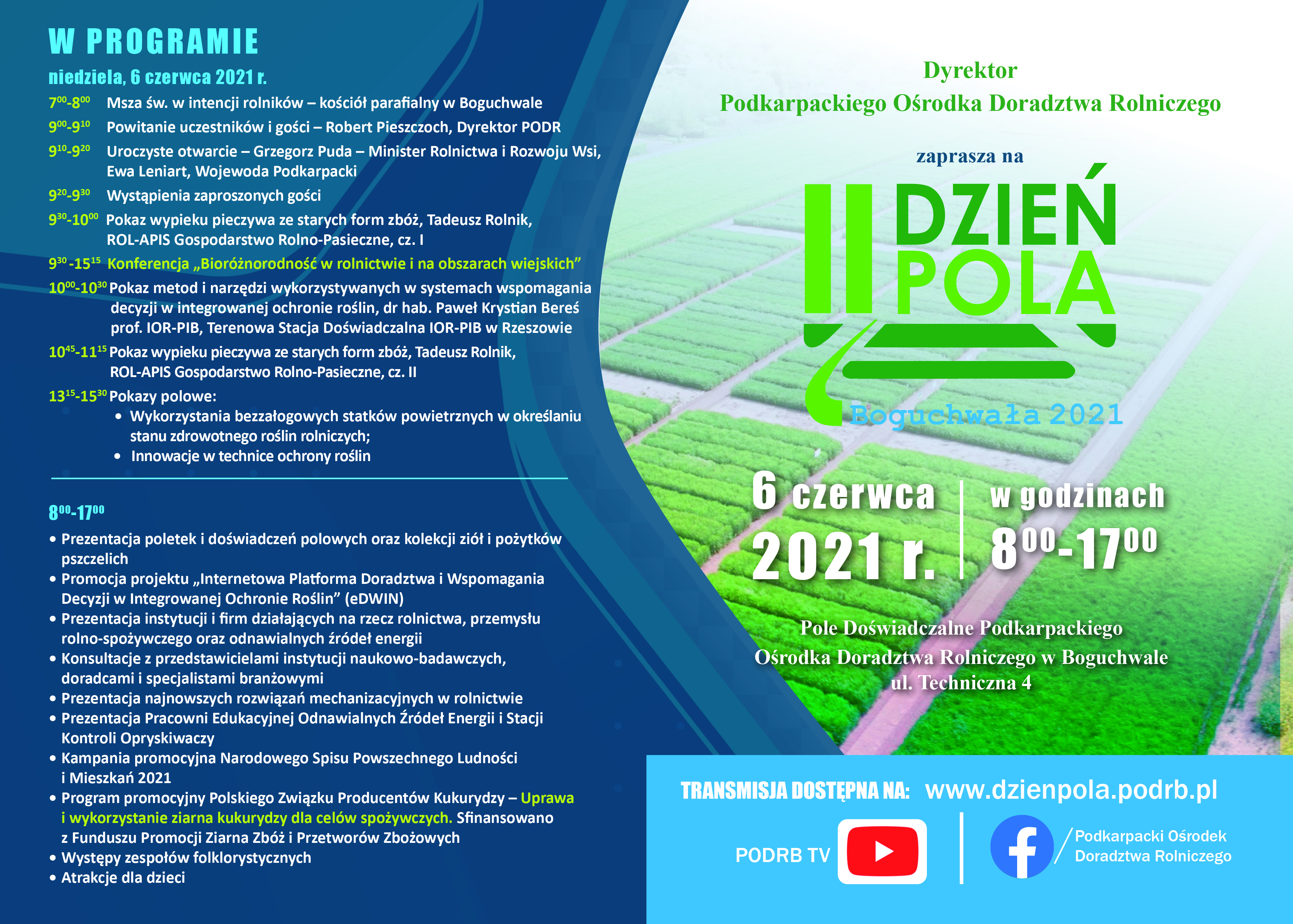 zaproszenie na dzień pola 6 czerwca 2021 - strona 2
